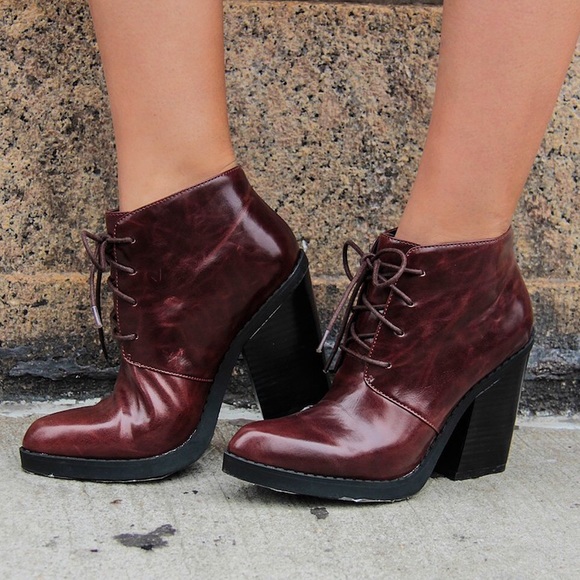 Chelsea Crew Shoes - Chelsea Crew Klio Lace Platform Boot Ox Brown